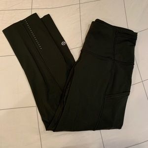 Lululemon Fast and Free Crop 19” Size 4
